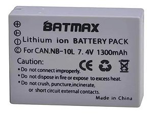Nb-10l Bat.eria Batmax P/ Canon Sx40hs Sx50 Sx60