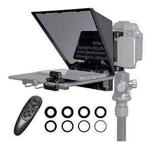Teleprompter Portátil 8 Feelworld Tp2 Smartphones E Câmeras