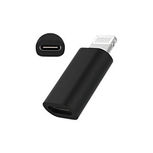 Adaptador USB-C para Lightning para Carregamento e Dados