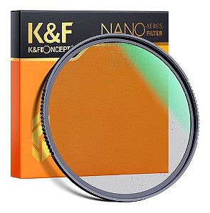 Filtro K&f Concept 72mm Nano Black Pro X-mist 1/4