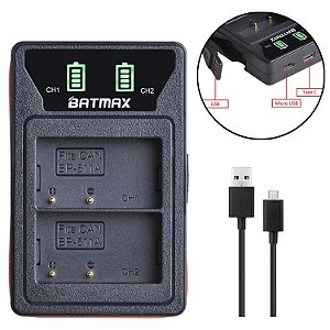 Carregador Bp-511 Canon 5d 40d 50d 30d 20d G1 G2 G6 - Batmax