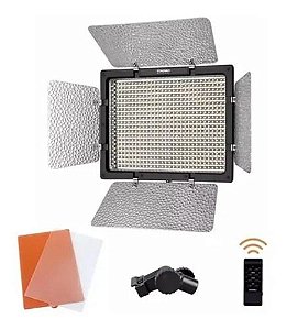 Iluminador Led Yongnuo Yn-600l II  - Branco Frio - Com Controle Remoto