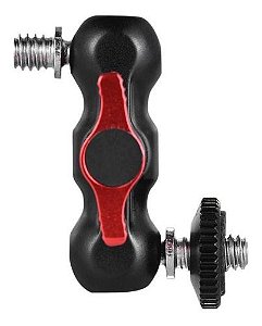 Suporte Adaptador Monitor Articulável Parafuso 1/4 - Andoer