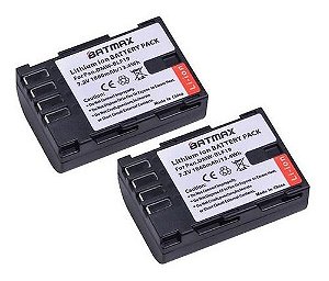 Kit 2 Baterias Dmw-blf19e Para Pana Lumix Dmc Gh3 Gh4 Gh5