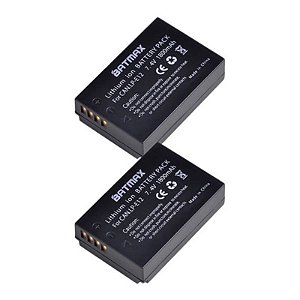 Kit 2 Bateria Lp-e12 Batmax P Canon M50 Sl1 M10 Kiss X7 100d
