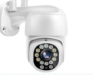 Câmera De Segurança Wi-fi Smart Camera Com Resolução De 2mp Visão Noturna