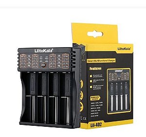 Carregador De Pilhas Inteligente Liitokala 402