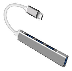 Hub Usb Tipo C - 3 Portas Usb 3.0 + Usb Tipo C Macbook. iMac