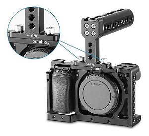 Smallrig Gaiola Cage A6000 A6500 A6300 +pegada Alça Superior