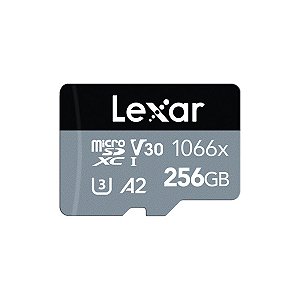 Cartão de Memória Micro SD Lexar 256GB 1066x UHS-I 160MB/s