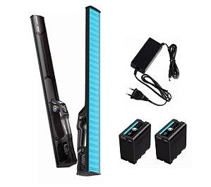 Iluminador Led Yongnuo YN660 + 2 Bateria F990  + Fonte