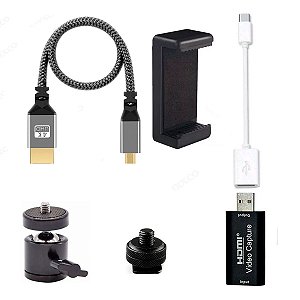 Kit Transforme Celular Android em Monitor Externo P/  Sony