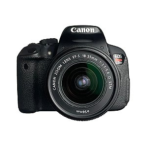 Câmera Canon T5i Ef-s + Lente 18-55mm Seminova