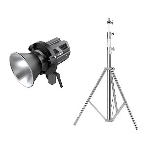 Iluminador Profissional Colbor CL60R + Tripé De Inox 2,80m
