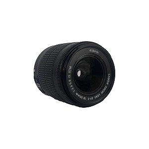 Lente Canon EF-S 18-55mm STM - Seminova