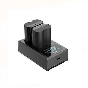 Carregador Duplo NP-Fw50 + 2 baterias ZV-E10 a6300 Smallrig