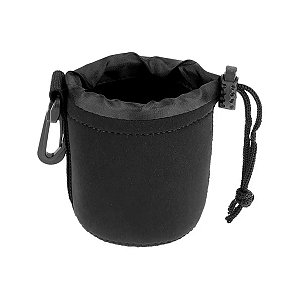 Bolsa Case Para Lente Objetiva De Câmeras DSLR LB-S 90x80mm