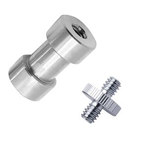 Kit Parafuso Adaptador para tripé de 3/8 para 1/4 Engate rápido