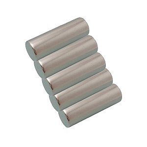 Kit 5x Imã Magnético de Neodímio  8x20mm