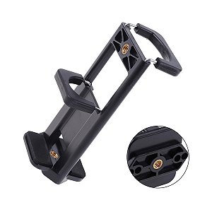 Suporte para Celular, Tablet ou iPad 2 em 1 Para Tripés  1/4