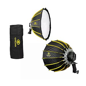 Led Softbox 52cm GKT-600 Fonte + Bolsa + Encaixe NP-f