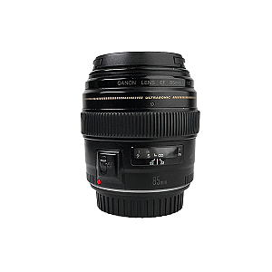 Lente Canon EF 85mm f/1.8 USM Ultrasonic Seminova