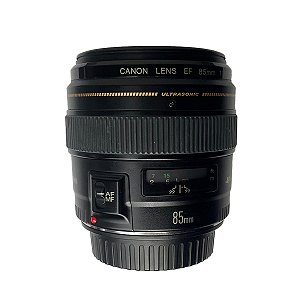 Lente Canon EF 85mm f/1.8 USM Ultrasonic Seminova