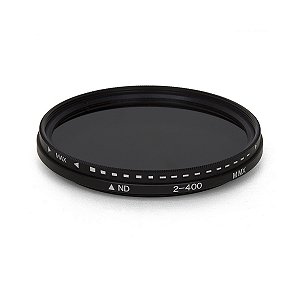 Filtro ND Variável ND2-ND400 DHD 67mm Para Lentes Greika