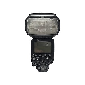 Flash Seminovo Speedlite Yongnuo YN600EX RT II TTL P/ Canon