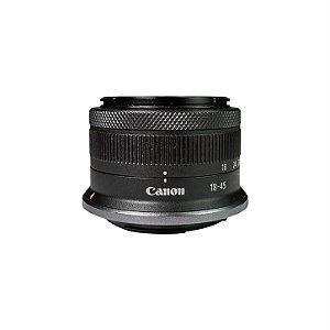 Lente Canon RF 18-45mm F/4.5-6.3 IS STM Seminova