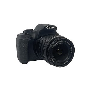 Câmera Seminova T6 + Lente Canon 18-55mm is Ef-s