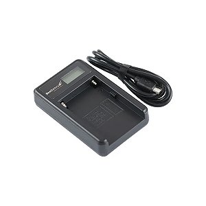 Carregador para Bateria Np-F960 Para Iluminadores Led