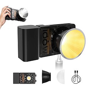 Painel De Led Portátil Zhiyun Cinepeer CX100 100W Bicolor