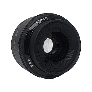 Lente Yongnuo 35mm F/2 Canon EF Seminova