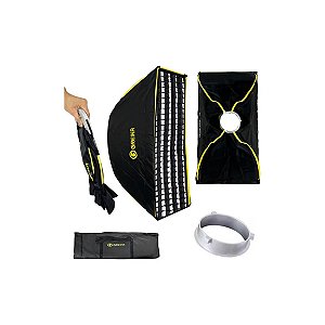 Softbox Greika Bowens Dims 60x90cm C/Grid  + Bolsa