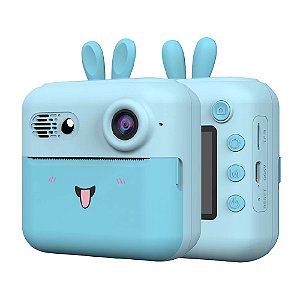 Camera Digital Fotografica Infantil Instantanea - AZUL