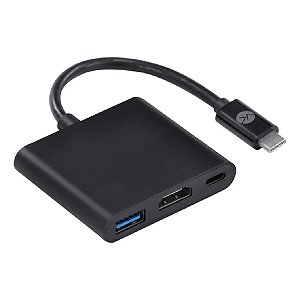Adaptador USB-C para HDMI 4K, USB 3.0 e USB-C- Vinik