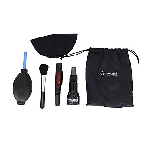Kit de Limpeza Profissional 6 em 1 para Cameras e Lentes