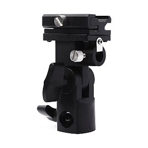 Suporte De Flash E Sombrinha Sapata Para Tripé de Iluminação