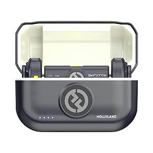 Microfone Usado Duplo Sem Fio Hollyland Lark M2 - Lightning