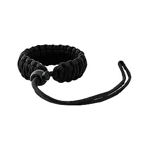 Alça De Punho Trançado Para Câmera E Filmadora - Preto