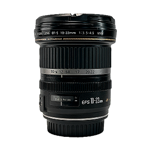 Lente Canon Seminova EFS 10-22mm F/3.5-4.5