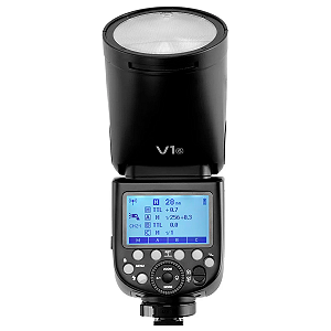 Flash Godox V1s Para SONY Kit Completo Com Bateria TTL HSS