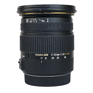 Lente Sigma 17-50mm F2.8 EX DC OS para Canon - Seminova