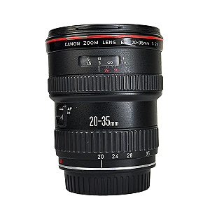 Lente Canon Zoom EF 20-35mm F/2.8 L - Seminova