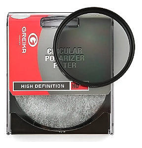 Filtro Polarizador Para Lente Objetivo Circular 67mm Greika