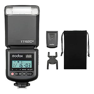 Flash Speedlite Godox TT520 III Para Câmera Com Radio Disparador
