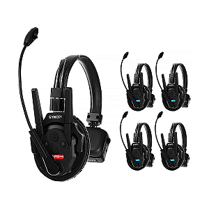 Intercomunicador Profissional Synco x-Talk xPRO5 Sem Fio