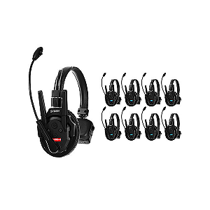 Intercomunicador Profissional Synco x-Talk xPRO9 Sem Fio