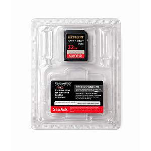 Cartão De Memória Sandisk Extreme Pro 32gb Original Sem Caixa